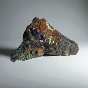Vibrant Azurite Malachite Crystal Specimen | Natural Mineral Decor‎ Aesthetic